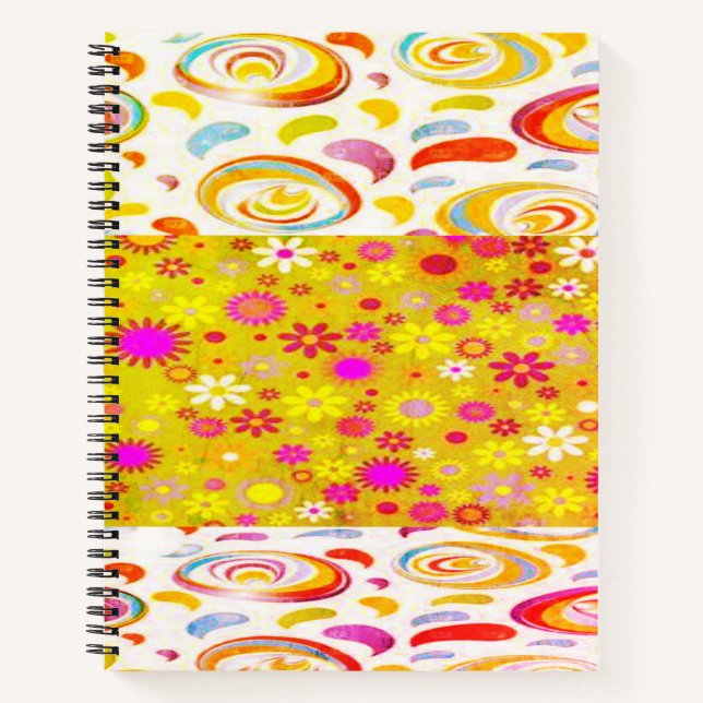 Spiral Notebook Floral (Front)
