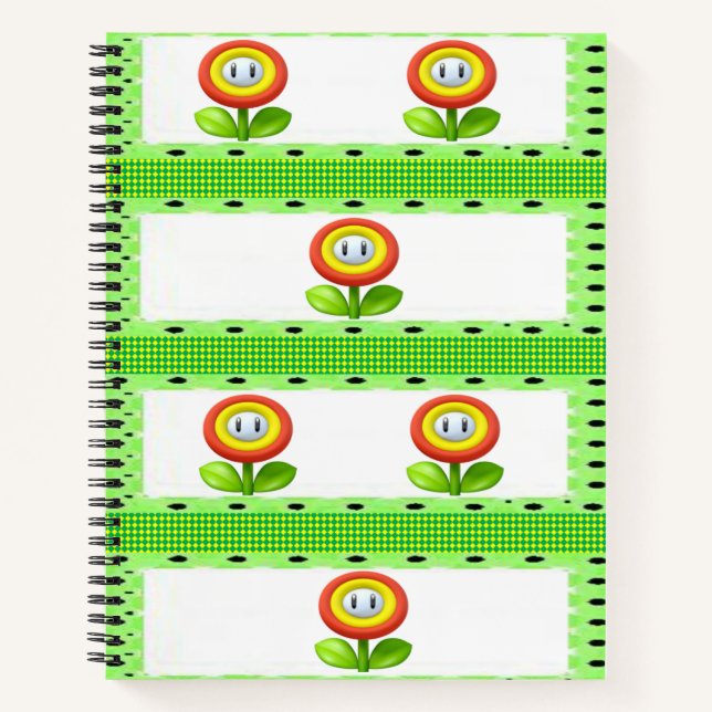 Spiral Notebook Floral (Front)