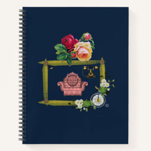 Spiral Notebook Floral