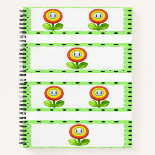 Spiral Notebook Floral