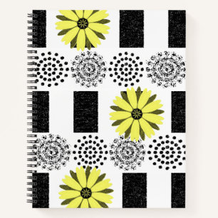 Spiral Notebook Floral