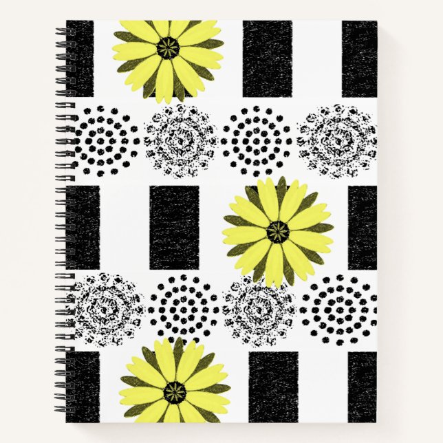 Spiral Notebook Floral (Front)