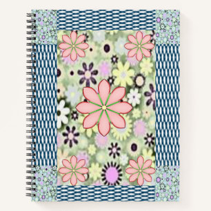 Spiral Notebook Floral
