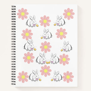 Spiral Notebook Floral
