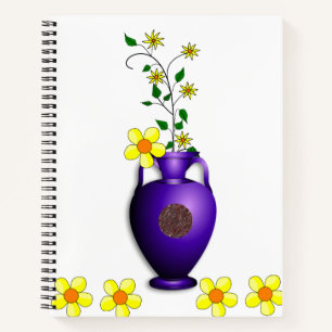 Spiral Notebook Floral