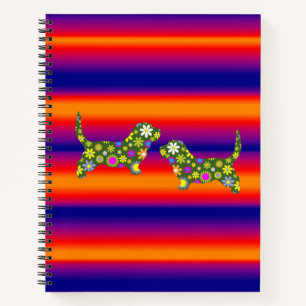 Spiral Notebook Floral