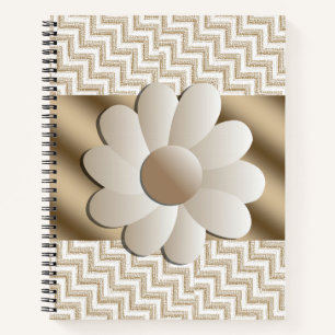 Spiral Notebook Floral