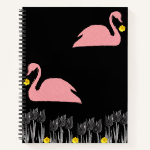 Spiral Notebook Floral