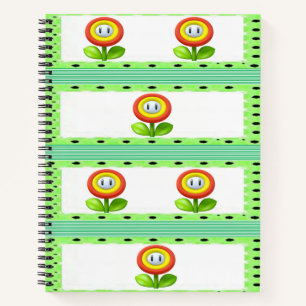 Spiral Notebook Floral