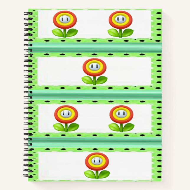 Spiral Notebook Floral (Front)