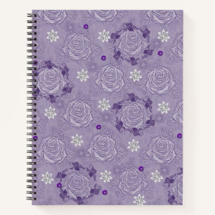 Spiral Notebook Floral