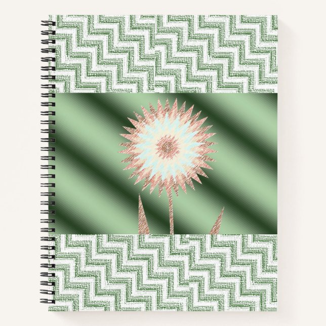 Spiral Notebook Floral (Front)
