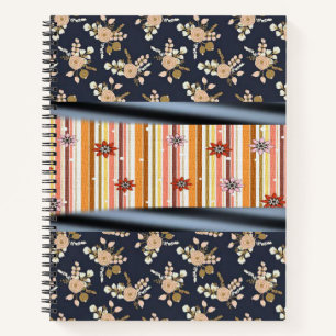Spiral Notebook Floral