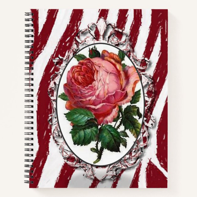 Spiral Notebook Floral (Front)