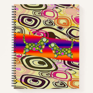 Spiral Notebook Floral
