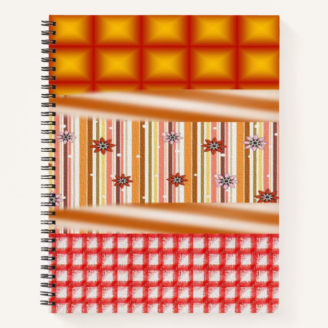 Spiral Notebook Floral (Front)