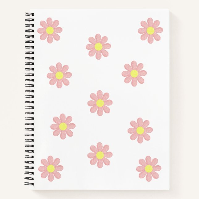 Spiral Notebook Floral (Front)