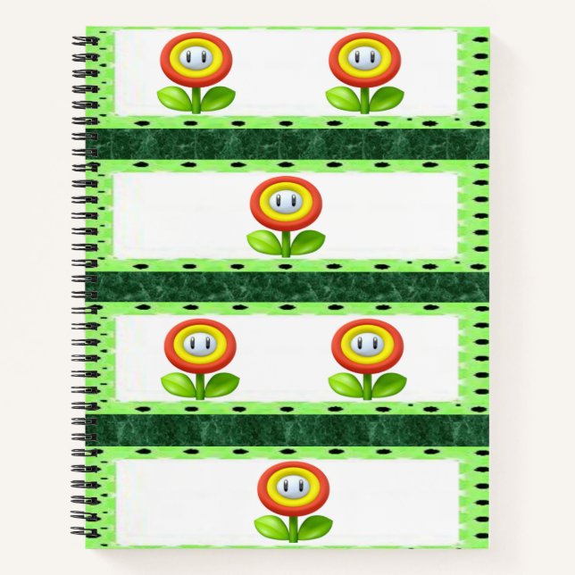 Spiral Notebook Floral (Front)