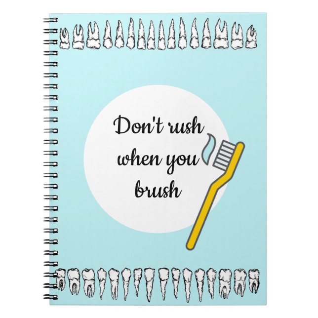 Spiral notebook for dentists (Front)