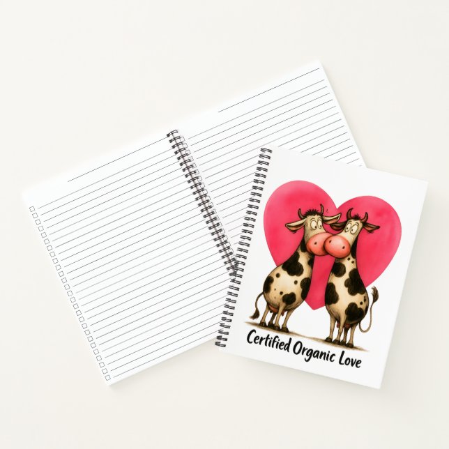 🐄💘 Spiral Notebook for Moo-tivated Hearts 📝🌱 (Inside)