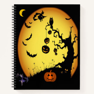 Spiral Notebook Halloween