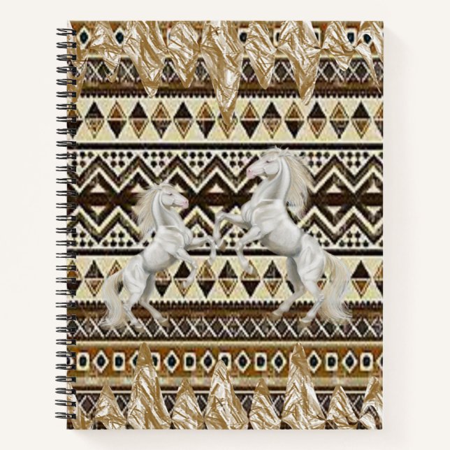 Spiral Notebook Horse (Front)