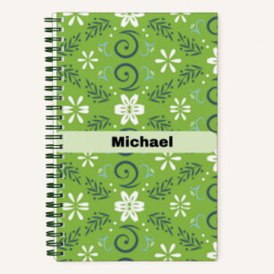 Spiral Notebook - Inspired by green nature