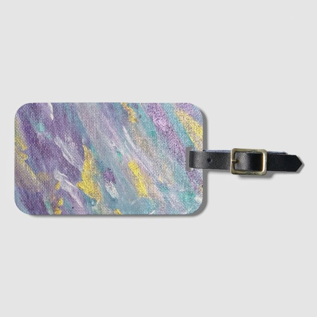 Spiral Notebook Luggage Tag (Front Horizontal)