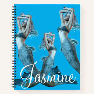 Spiral Notebook Mermaid