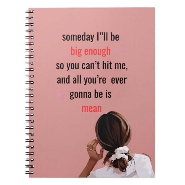 Spiral notebook | motivational | inspired  (Front)