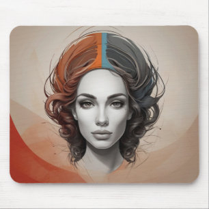 Spiral Notebook Mouse Pad