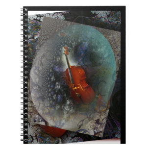 Spiral Notebook Music Cello