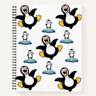 Spiral Notebook Penguin