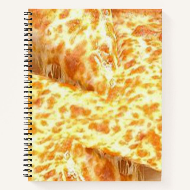 Spiral Notebook Pizza (Front)