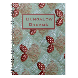 Spiral Notebook Ponderosa Pinecone