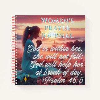 Spiral Notebook Prayer Journal