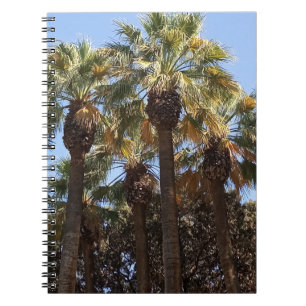 Spiral Notebook Pulm Trees