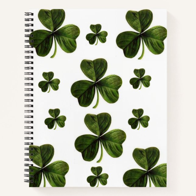 Spiral Notebook St. Patrick's Day (Front)