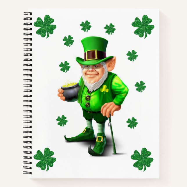 Spiral Notebook St. Patrick's Day (Front)