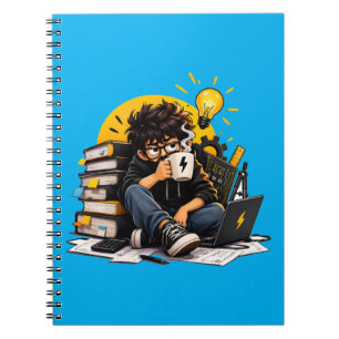 Spiral Notebook Student Journal Engineering Major 