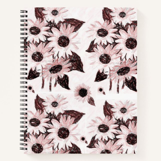 Spiral Notebook Sunflower (Front)