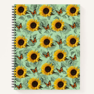 Spiral Notebook Sunflower