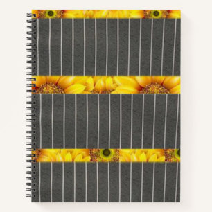 Spiral Notebook Sunflower