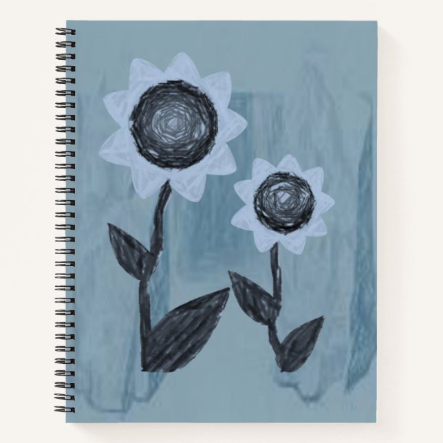 Spiral Notebook Sunflower (Front)