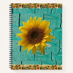Spiral Notebook Sunflower