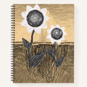 Spiral Notebook Sunflower