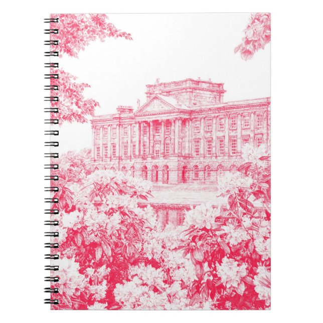 Spiral Notebook - 'The Grounds at Pemberley' (Front)