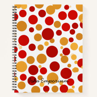 Spiral Notebook Thought Bubbles: Where Ideas Rise
