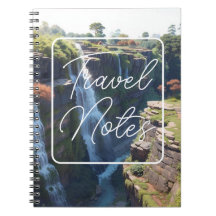 Spiral Notebook - Travel notes - Nature background