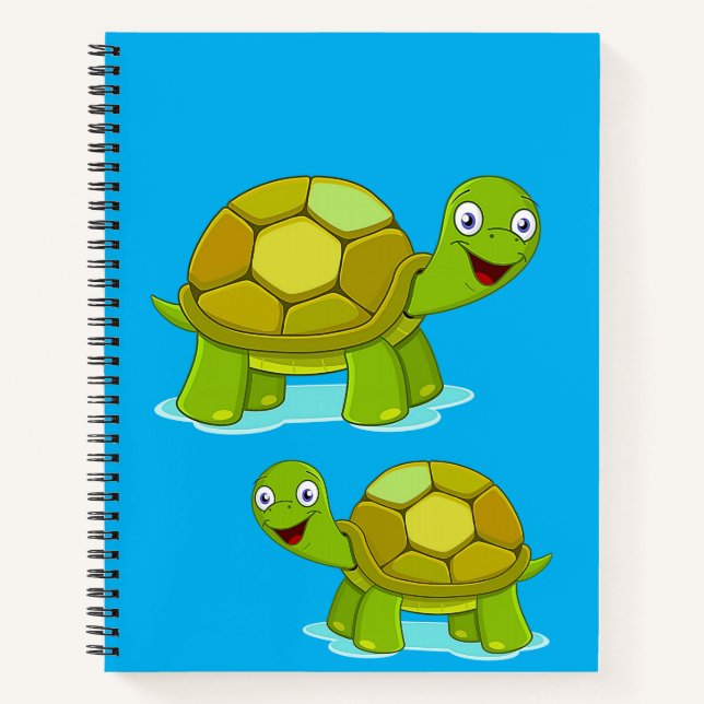 Spiral Notebook Turtle (Front)